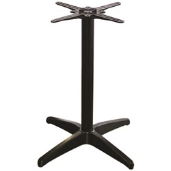 Astoria Indoor Outdoor Table  Base Black Suits Maximum Top Size 800Wx800Dmm