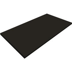 Rectangle Table Top Only For Indoor Or Outdoor Use Size 1200Wx800Dmm Black Finish