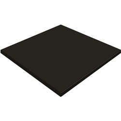 Square Table Top Only For Indoor Or Outdoor Use Size 700Wx700Dmm Black Finish