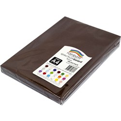 Rainbow Spectrum Board A4 220gsm Brown 100 Sheets