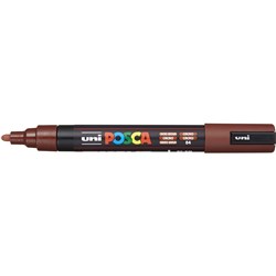 Uni Posca Poster Marker Pc-5M 2.5Mm Medium Bullet Cacao Brown