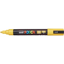 Uni Posca Poster Marker Pc-5M 2.5Mm Medium Bullet Ochre