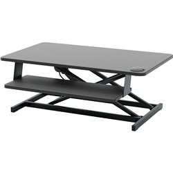 Elevar Maxishift Electric Lift Sit Stand Riser Desk 900X530Mm Black