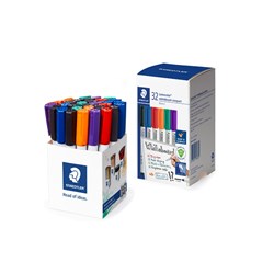 Staedtler Lumocolor Whiteboard Compact Marker Bullet Point Cup 32 Assorted Colours