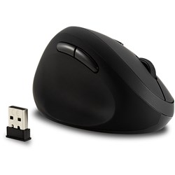 Kensington Pro Fit Left-Handed Ergo Wireless Mouse Black