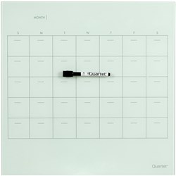 Quartet Desktop Glass  Dry Erase Planner  450X450Mm