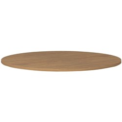 Om Premier Round Meeting  Table Top D1200Mm Regal Walnut