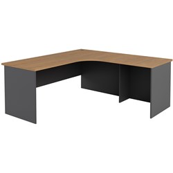 Om Premier 2 Piece Radial  Right Hand Side Return Workstation 1800Hx700Wx720Mmd