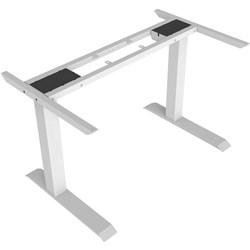 Elevar Vis-1000W Electric Desk Frame Dual Motor 120Kg White