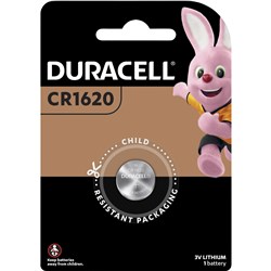 Duracell 1620 Lithium Coin Battery 
