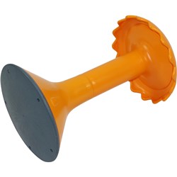 Bloom Stool 450Mm High Orange
