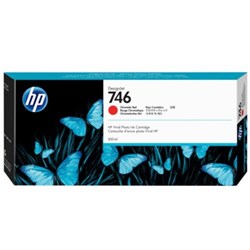 HP 746 300ml Chromatic Red DesignJet Ink Cartridge P2V81A