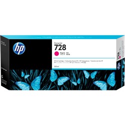 Hp 728 300Ml Magenta  Designjet Ink Cartridge F9K16A