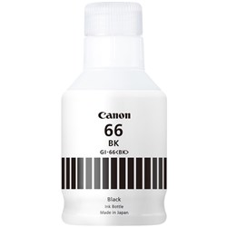 Canon Gi-66Bk Black Ink Bottle Black