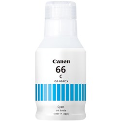 Canon Gi-66C Cyan Ink Bottle Cyan