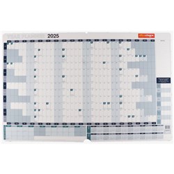 Office Choice YEAR Planner YTV 871 x 610 mm White and Blue