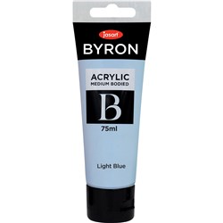 Jasart Byron Acrylic Paint 75ml Light Blue 