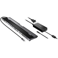 J5Create Jcd543P Usb-C Triple Display Docking Station With 100W Power Delivery Adapter