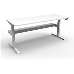 Rapidline B+1Pct1575 Nw/Ws Boost+ Single Workstation Natural White Top White Base