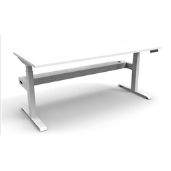 Rapidline B+1Pct1875 Nw/Ws Boost+ Single Workstation Natural White Top White Base