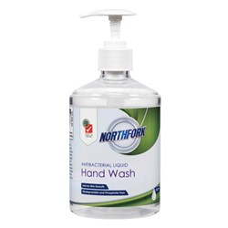 Northfork GECA Liquid Hand Wash Antibacterial Cucumber and Melon Frangance 500ml