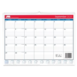 Sasco Wall Calendar 530X395mm Month To View 