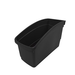 Visionchart Creative Kids Plastic Book Tub 145W X 300D X 190Mmh Black