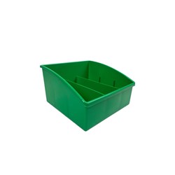 Visionchart Creative Kids Plastic Book Tubs 212W x 212D x 150mmH Green