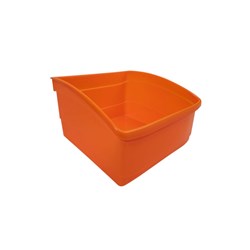 Visionchart Creative Kids Large Plastic Book Tub 290W X 300D X 195Mmh Orange