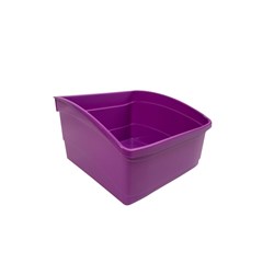 Visionchart Creative Kids Large Plastic Book Tub 290W X 300D X 195Mmh Purple
