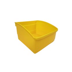 Visionchart Creative Kids Large Plastic Book Tub 290W X 300D X 195Mmh Yellow