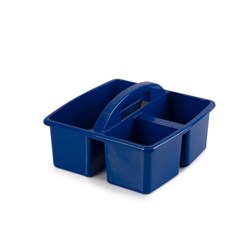 Visionchart Creative Kids Small Plastic Storage Caddy 235W X 227D X 123Mmh Blue