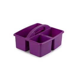 Visionchart Creative Kids Small Plastic Storage Caddy 235W X 227D X 123Mmh Purple