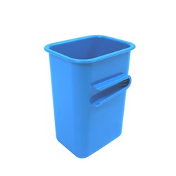 Visionchart Creative Kids Plastic Connector Tub 85W X 65D X 115Mmh Light Blue