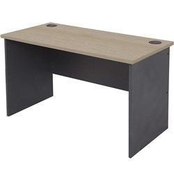 Rapid Worker Open Desk 1800Wx750Dx730Mmh  Natural Oak & Ironstone