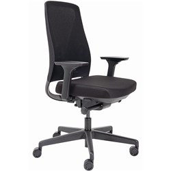 Konfurb Sense Ergonomic Office Chair Black 100% Recycled 