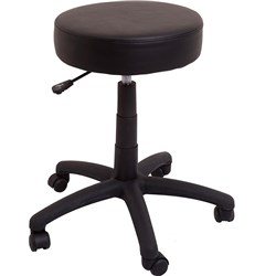 Rapid DS Desk Stool Round seat Black