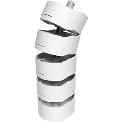 Rapid Umbilical Power Pole Axess 2800Mm  White