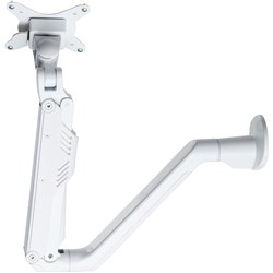 Rapid Single Monitor Arm White