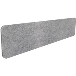 Rapidline Desk Mounted Eco  Panel Screen 1790W X 27T X 400Mmh Marble Grey