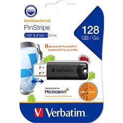 Verbatim Store N Go Microban  USB 3.2 128GB Black 