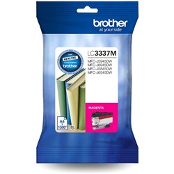 Brother Lc-3337M  Ink Cartridge High Yield  Magenta