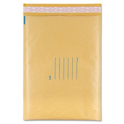 Protext Polycell Mailer Paper Outer - Bubble Inner 265Mm X 380Mm White Carton 100