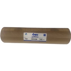 Protext Kraft Packaging Paper Roll 750Mm X 340Mts X 25Mm Core60Gsm