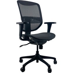 Ntr Smart One Executive Mesh Chair With Arms