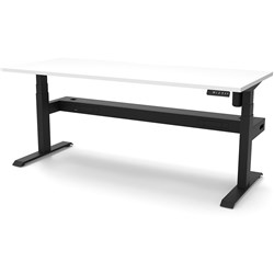 Rapidline Boost Light Single Sided Workstation + Tray 1800W X 750D X 1270Mmh White/Black