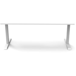 Rapidline Boost Static Single Sided Workstation 1800W X 750D X 730Mmh White/White