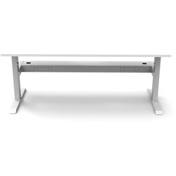 Rapidline Boost Static Single Sided Workstation + Tray 1500W X 750D X 730Mmh White/White