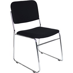 Rapidline Evo Visitor Chair Black Fabric
