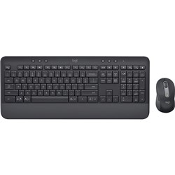 Logitech MK650 Signature Wireless Keyboard and Mouse Combo Graphite
